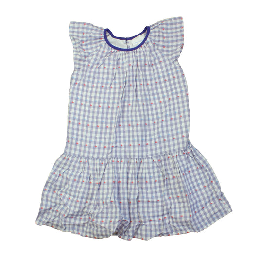 Rockets Of Awesome Girls Lavender Purple | Plaid Dress Size: 10 Years