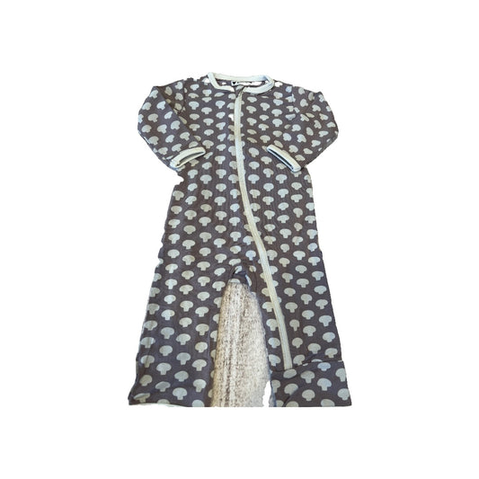 KicKee Pants Girls Lavender | White | Pattern Long Sleeve Outfit Size: 0-3 months Lavender | White | Pattern