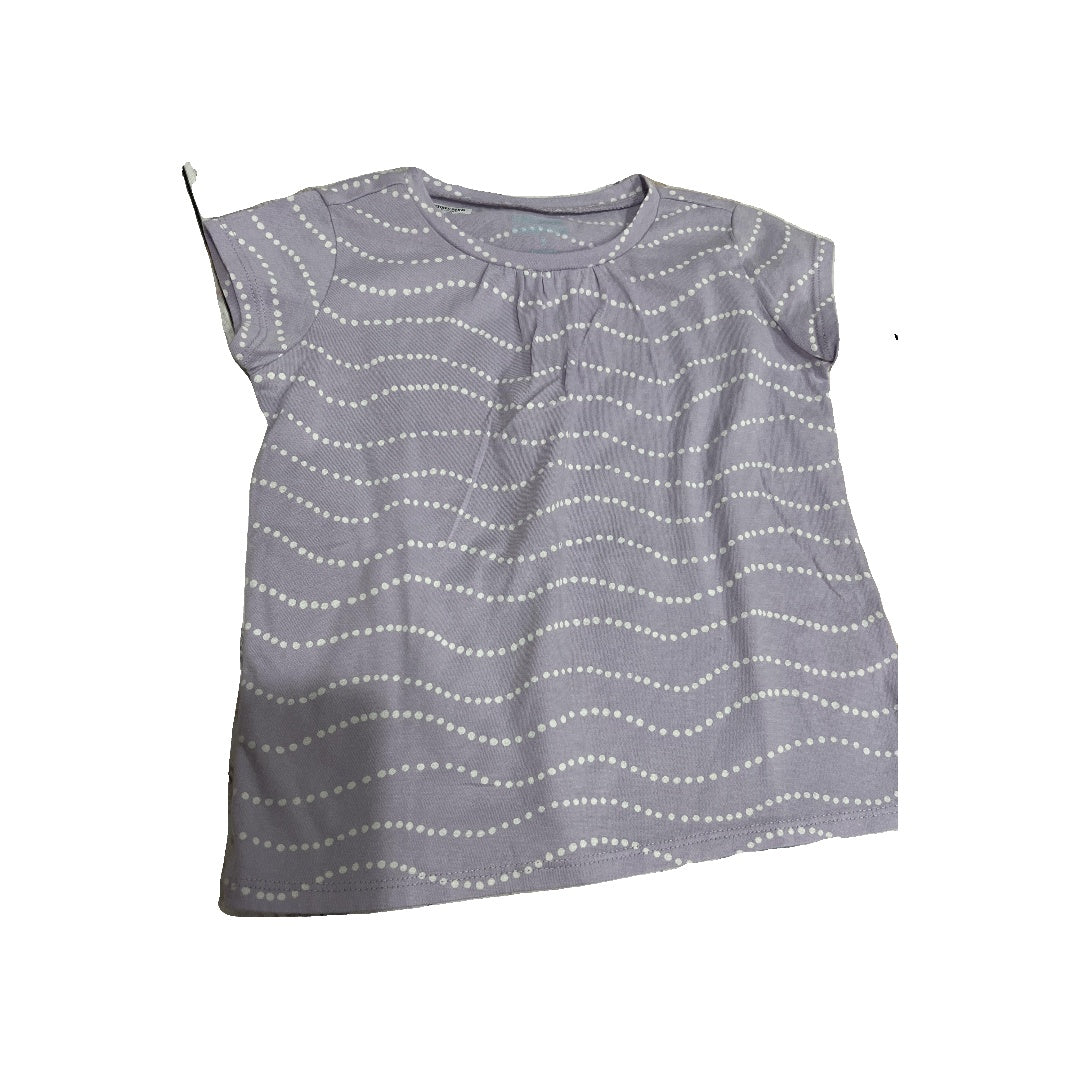 Harper Canyon Girls Lavender | White | Pattern T-Shirt Size: 3T Lavender | White | Pattern
