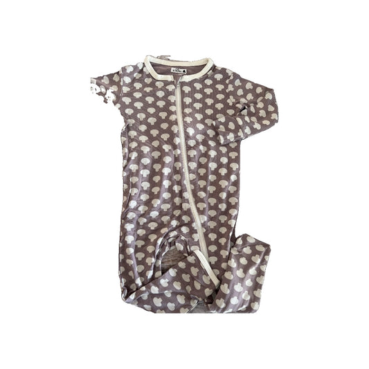 KicKee Pants Girls Lavender | White | Pattern Long Sleeve Outfit Size: 12-18 months Lavender | White | Pattern