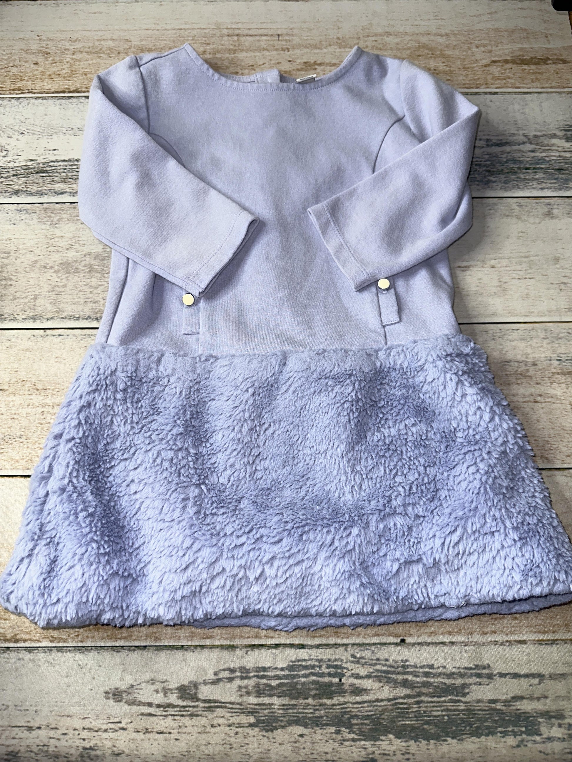 Janie and Jack Girls Lavender Dress Size: 4T Lavender
