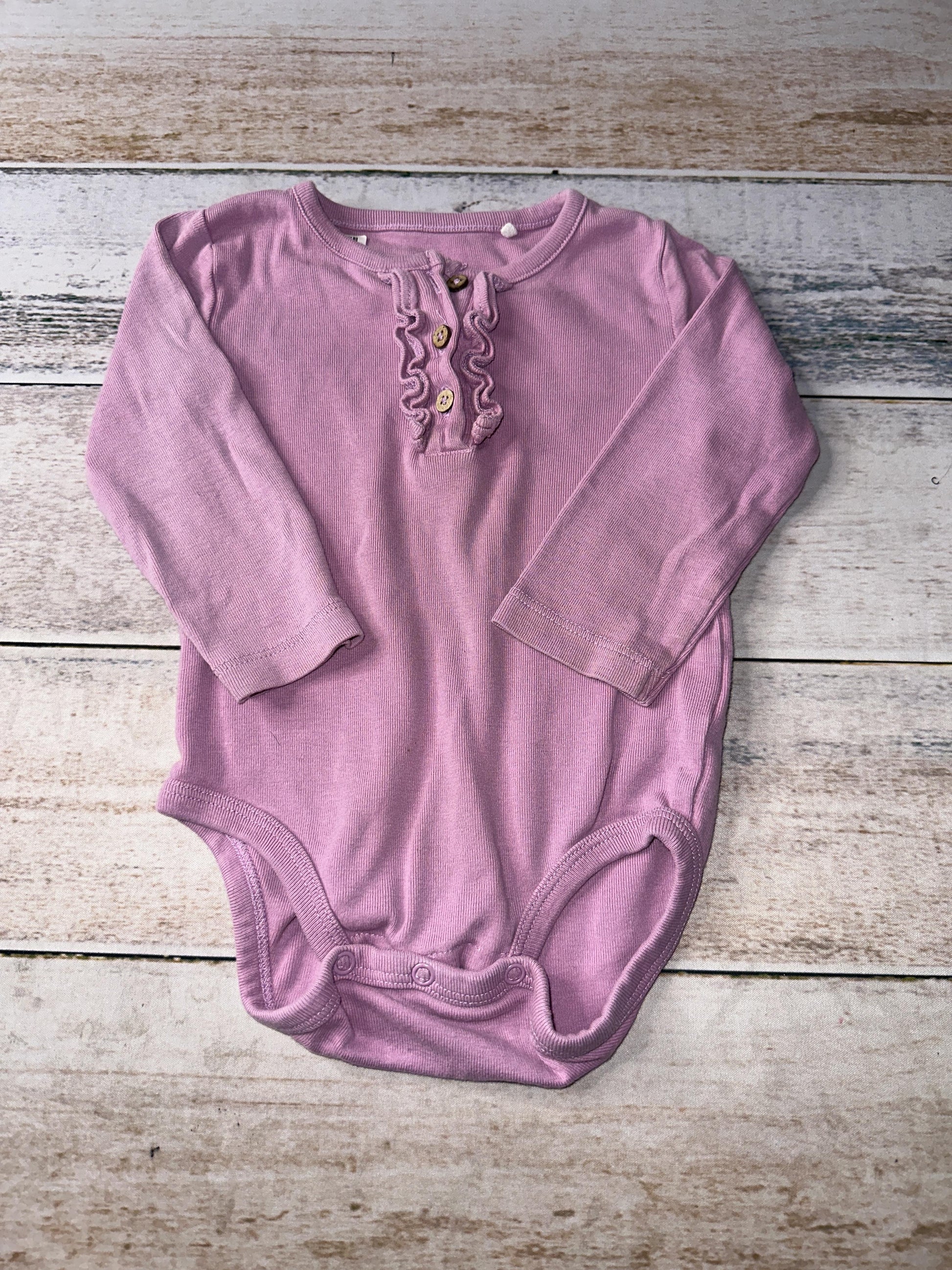 Oliver & Rain Unisex Lavender Onesie Size: 18 months Lavender
