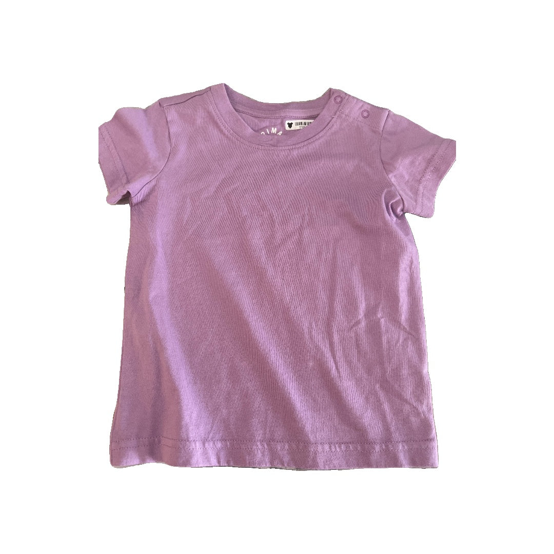 Girls Lavender T-Shirt Size: 12-18 months Lavender