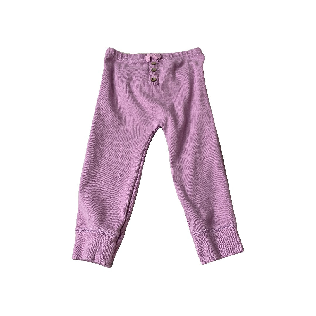 Oliver & Rain Girls Lavender Pants Size: 24 months Lavender