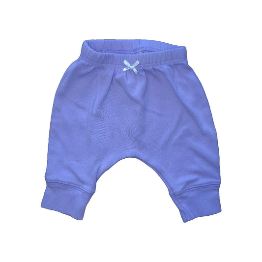Carters Girls Lavender Pants Size: Newborn Lavender