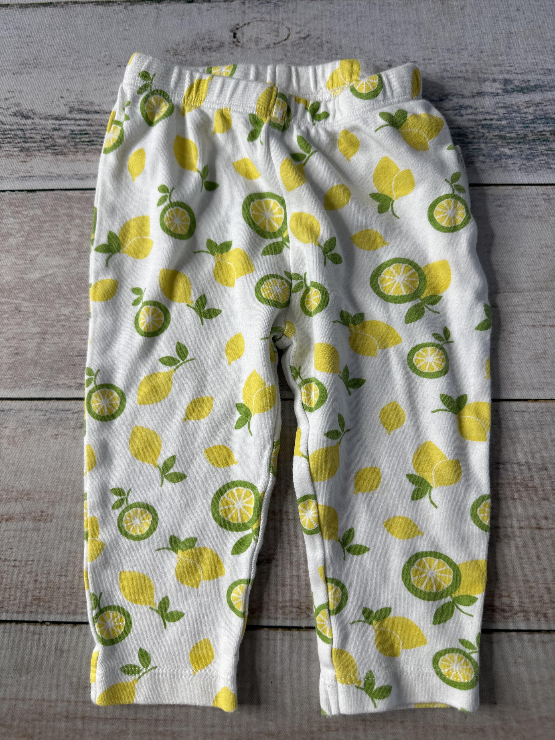 Bebenca Unisex Lemons Pants Size: 6-9 months Lemons
