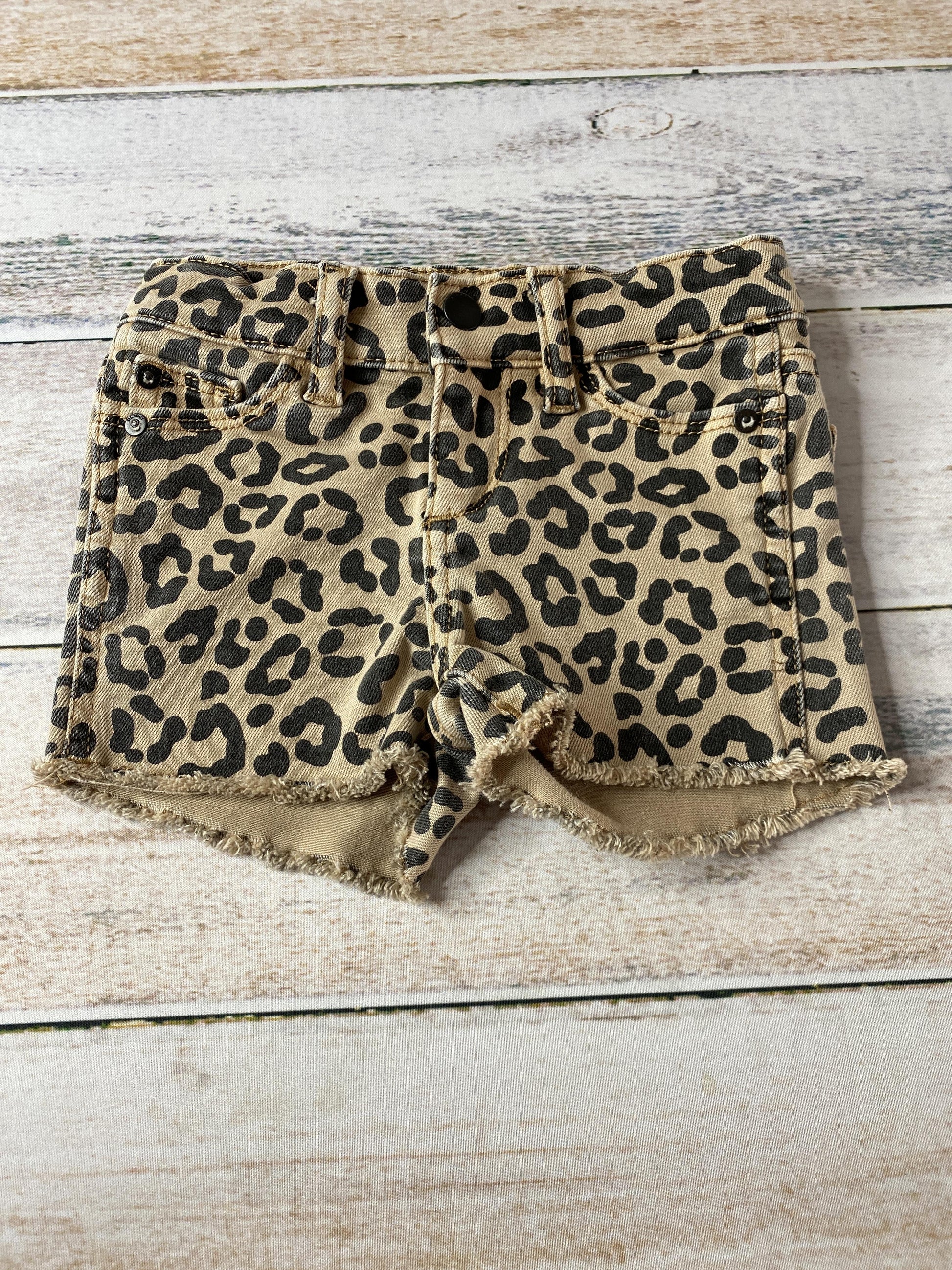 DL Girls Leopard print Shorts Size: 2T Leopard print