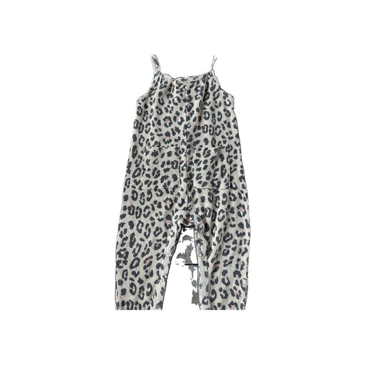 Grayson Collective Unisex Leopard print Romper Size: 18 months Leopard print