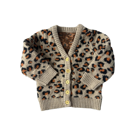 Unknown Girls Leopard print Sweater Size: 3T Leopard print
