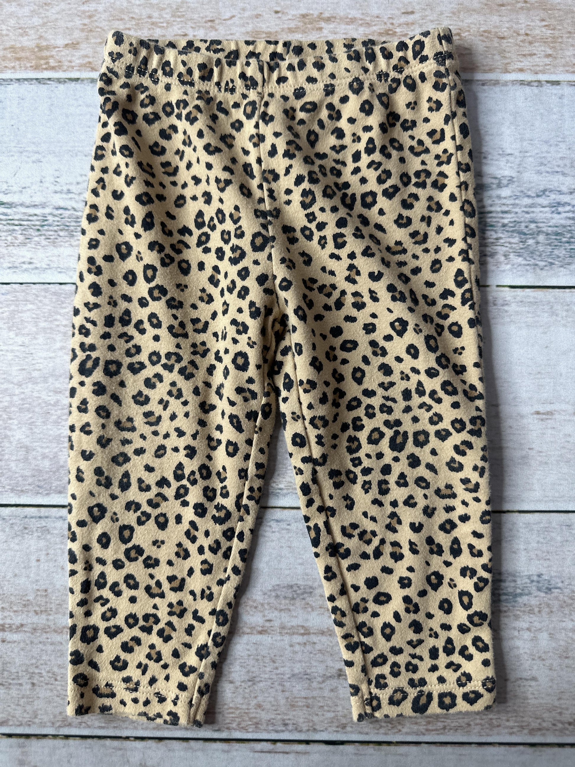 Carters Girls Leopard print Pants Size: 12M Leopard print