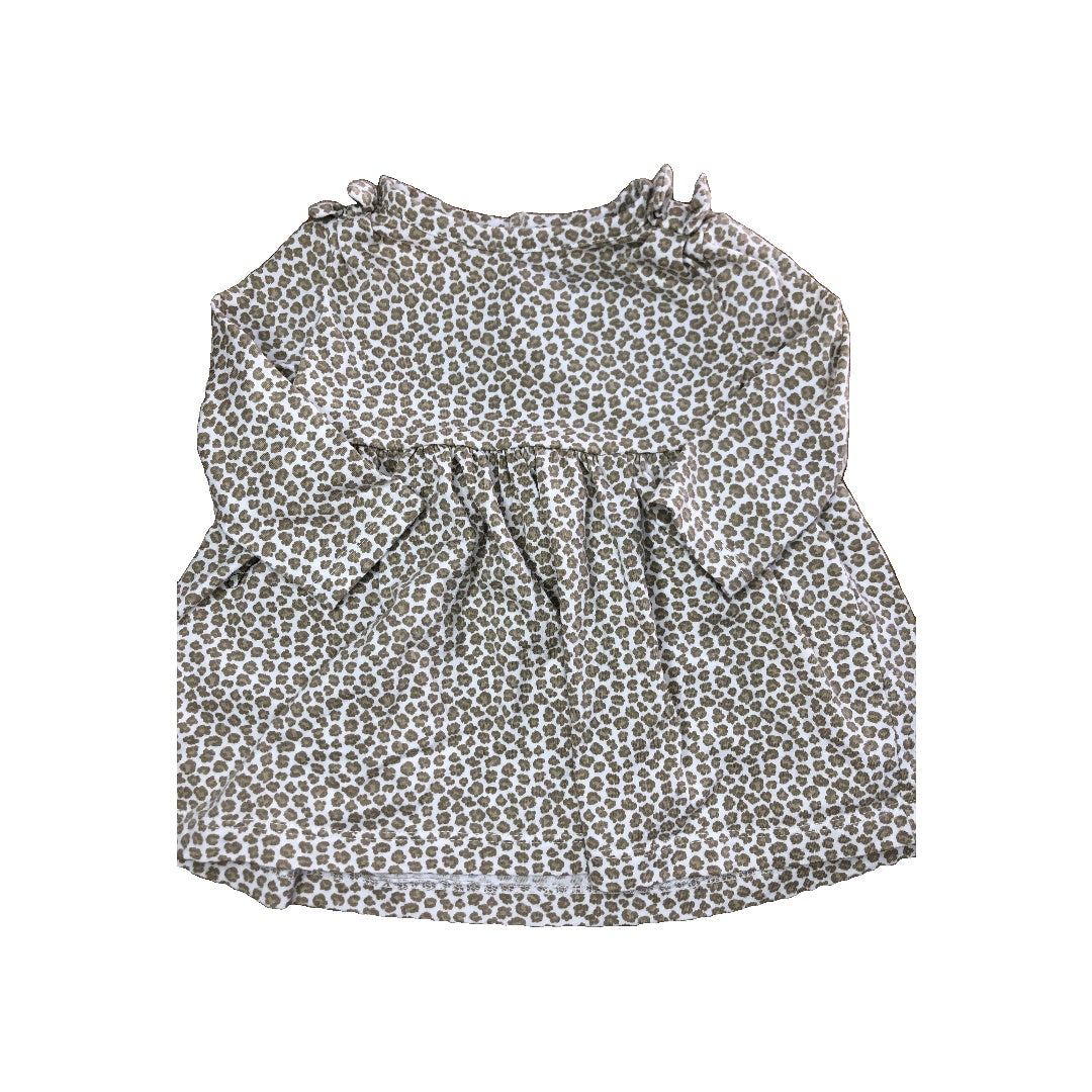 Carters Girls Leopard print Dress Size: 3 months Leopard print
