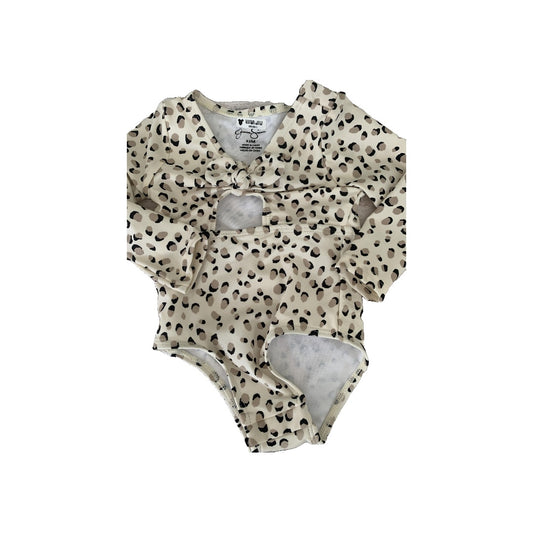 Jessica Simpson Girls Leopard print Swimwear Size: 12M Leopard print