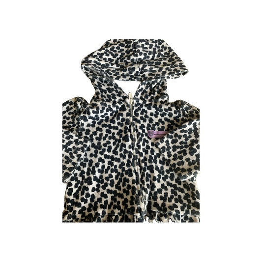 Girls Leopard print Hoodie Size: 12 months Leopard print