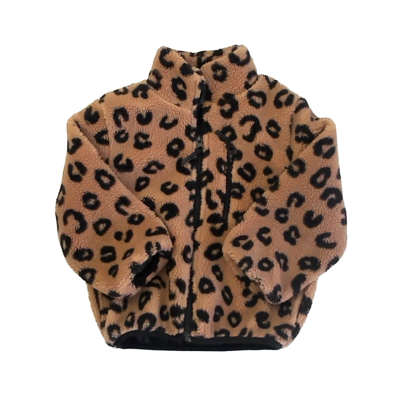 H&M Girls Leopard Fleece Size: 3-4T Leopard