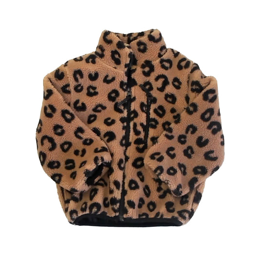 H&M Girls Leopard Fleece Size: 3-4T Leopard