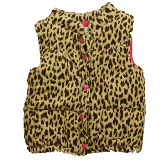 Carter's Girls Leopard Vest Size: 5T Leopard