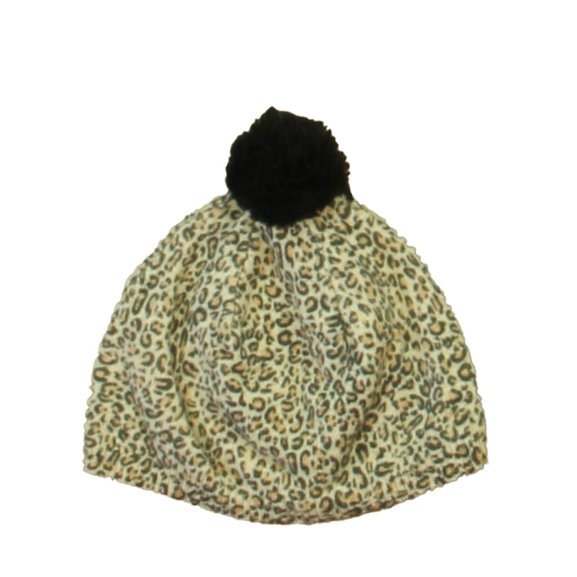Gymboree Girls Leopard Winter Hat Size: 6-12 Months Leopard