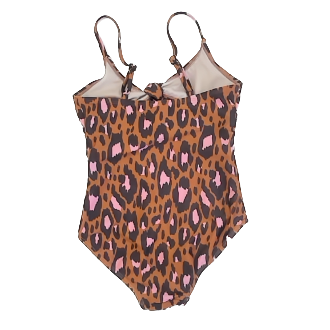 Art Class Girls Leopard 1-piece Swimsuit Size: M (8) Leopard