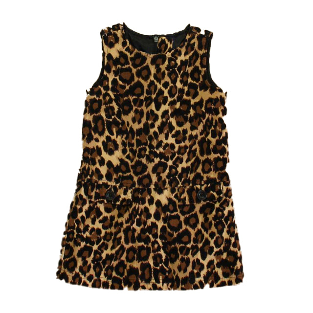 Gap Girls Leopard Dress Size: 3T Leopard