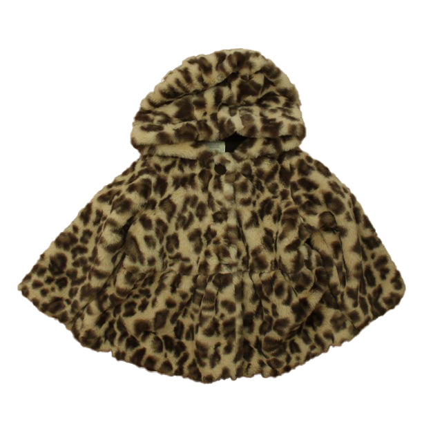 First Impressions Girls Leopard Jacket Size: 18 Months Leopard