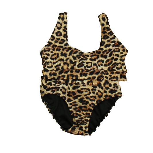 Little peixoto Girls Leopard 2-piece Swimsuit Size: 8 Years
