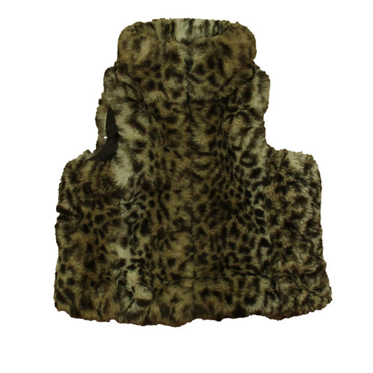 C&C California Girls Leopard Vest Size: 24 Months Leopard