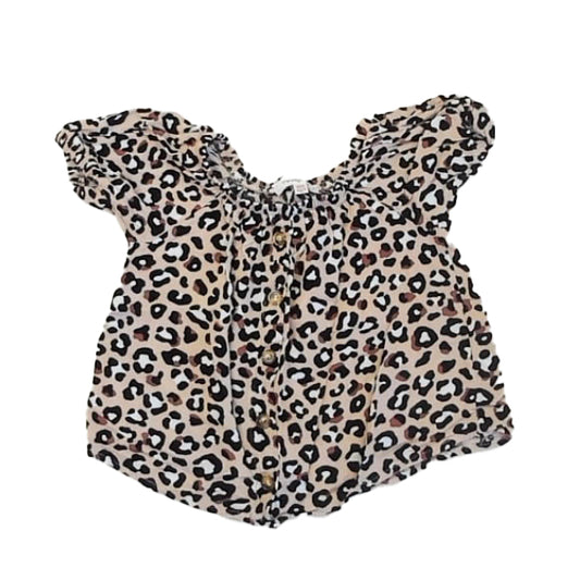 Persaya Girl Girls Leopard Blouse Size: 4-5T Leopard