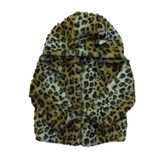 Gap Girls Leopard Jacket Size: 2T