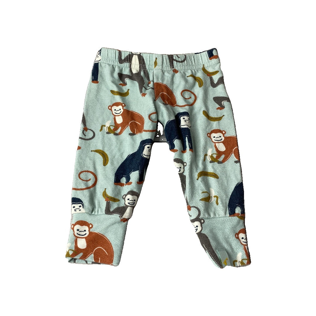 Clover Baby & Kids Boys Light Blue | animals Pajamas Size: 0-3 months Light Blue | animals