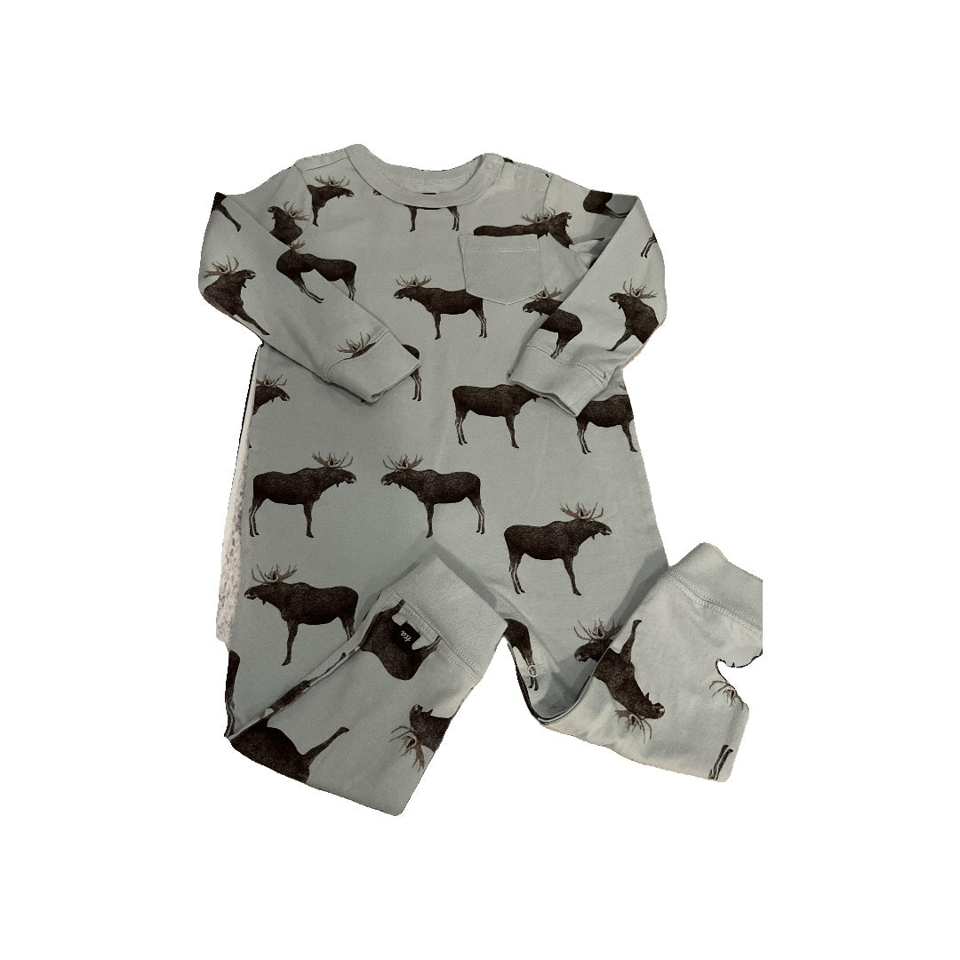 Tea Boys Light Blue | animals Long Sleeve Outfit Size: 18-24 months Light Blue | animals