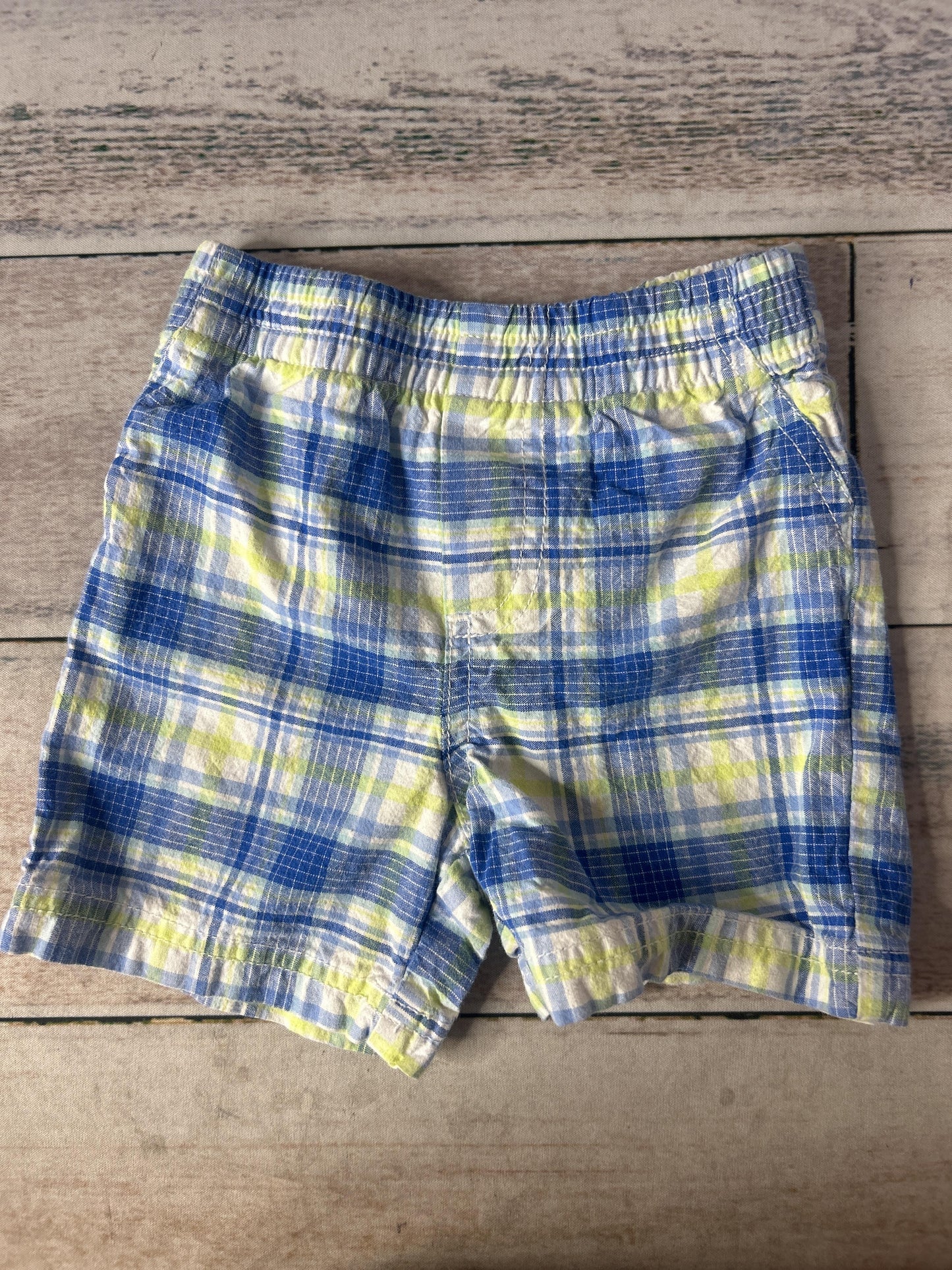 Unisex Light Blue | Army Green Shorts Size: 6-9 months Light Blue | Army Green