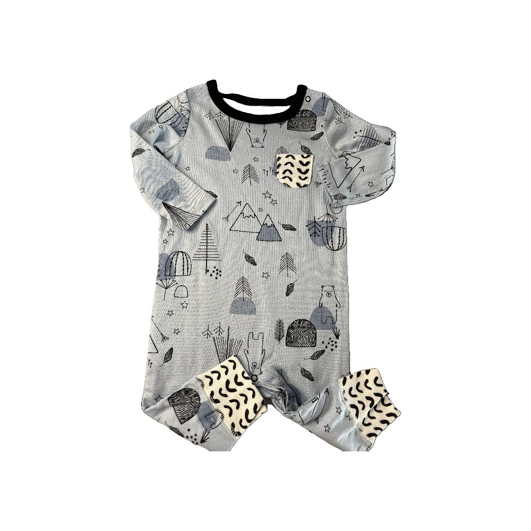 Lamaze Boys Light Blue | bears Long Sleeve Outfit Size: 3-6 months Light Blue | bears