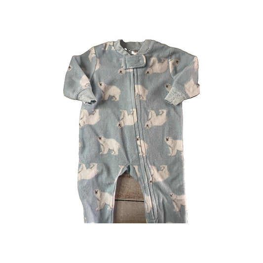 HB Unisex Light Blue | bears Pajamas Size: 3-6 months Light Blue | bears