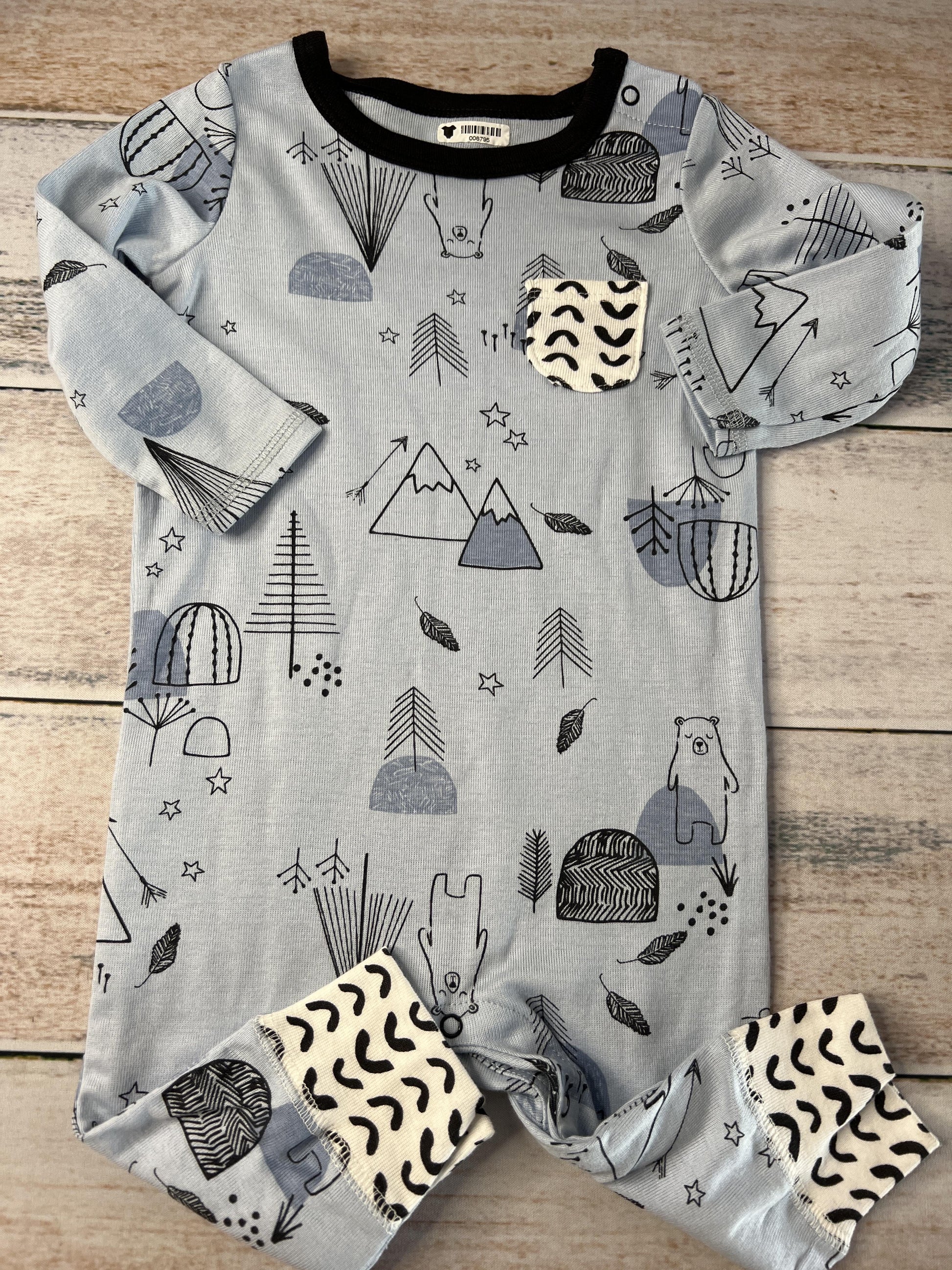 Lamaze Boys Light Blue | bears Long Sleeve Outfit Size: 3-6 months Light Blue | bears