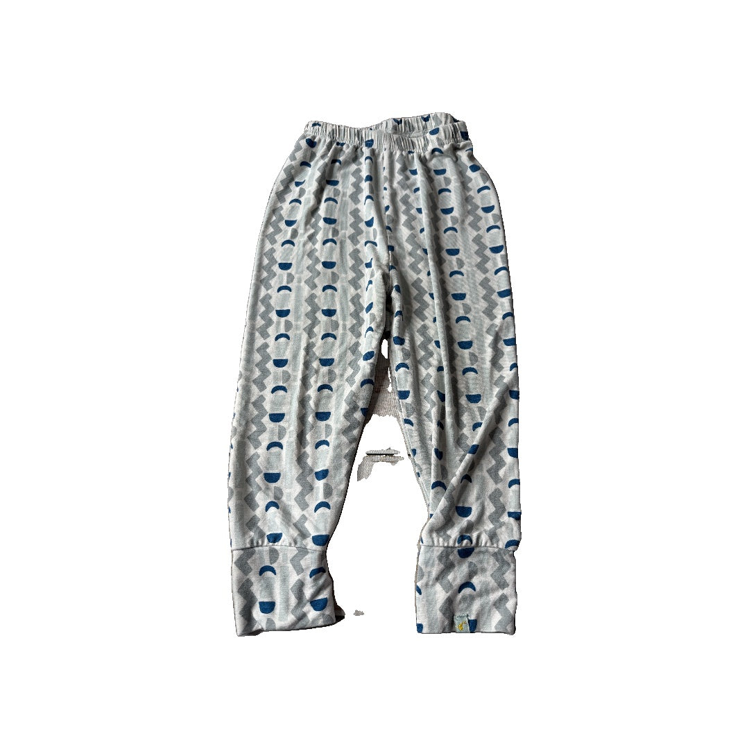 Clover Baby & Kids Girls Light Blue | Blue | Pattern Pajamas Size: 3T Light Blue | Blue | Pattern