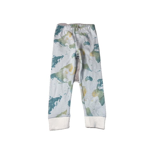 Burt's Bees Boys Light Blue | Blue Pajamas Size: 3T Light Blue | Blue