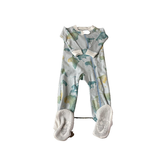 Burt's Bees Unisex Light Blue | Blue Pajamas Size: 3-6 months Light Blue | Blue