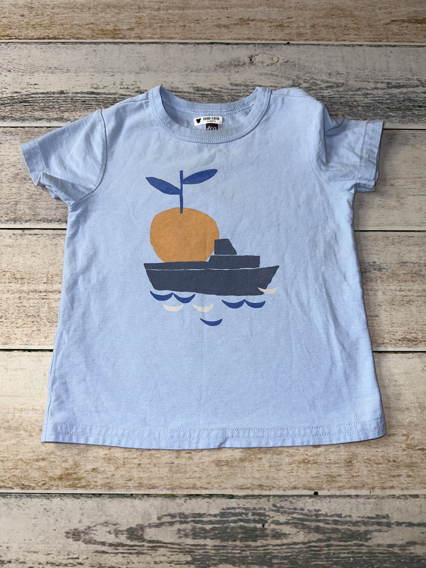 Tea Boys Light Blue | Boats T-Shirt Size: 2T Light Blue | Boats