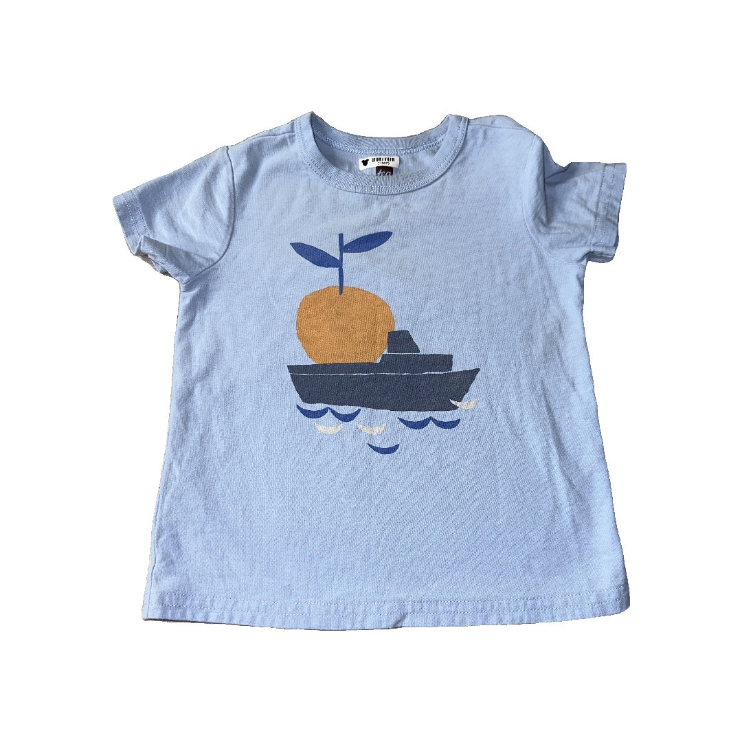 Tea Boys Light Blue | Boats T-Shirt Size: 2T Light Blue | Boats