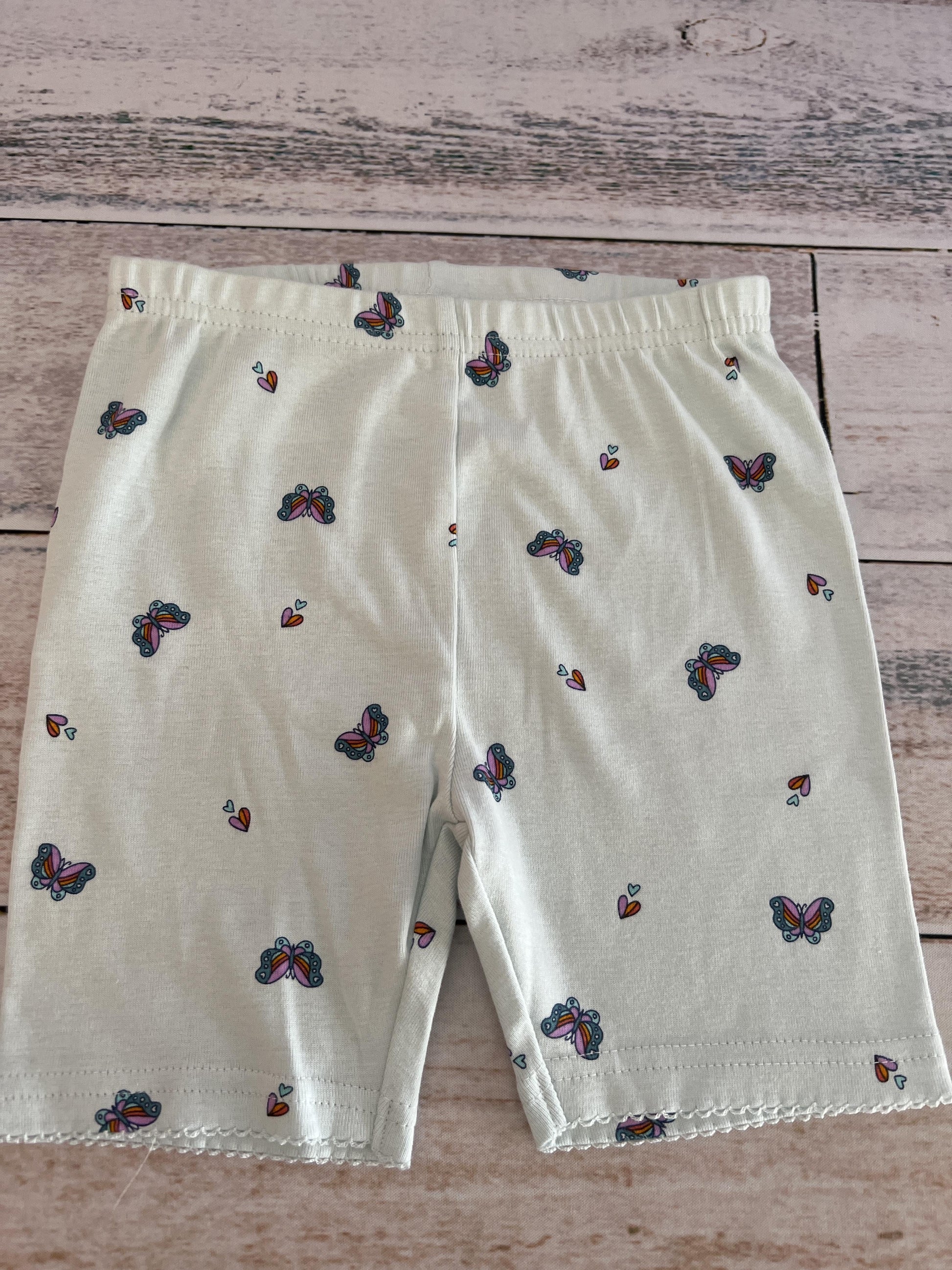 Carters Girls Light Blue | Butterfly Pajamas Size: 4T Light Blue | Butterfly