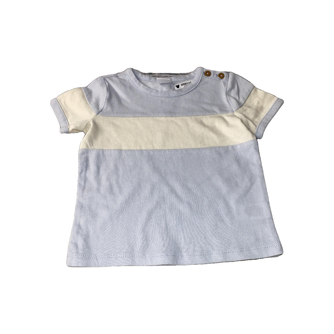 Nordstrom Boys Light Blue | cream T-Shirt Size: 6 months Light Blue | cream
