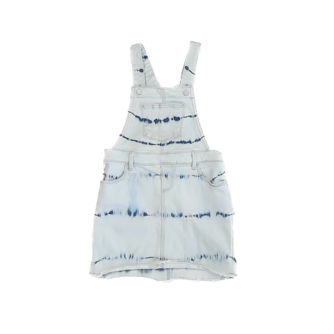 Old Navy Girls Light Blue Denim Dress Size: 5T Light Blue Denim