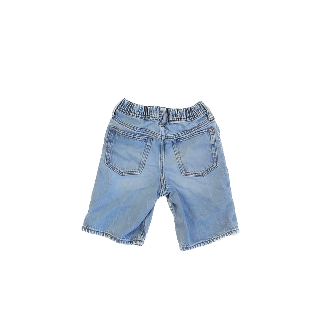 Gap Boys Light Blue Denim Jean Shorts Size: 6 Years Light Blue Denim