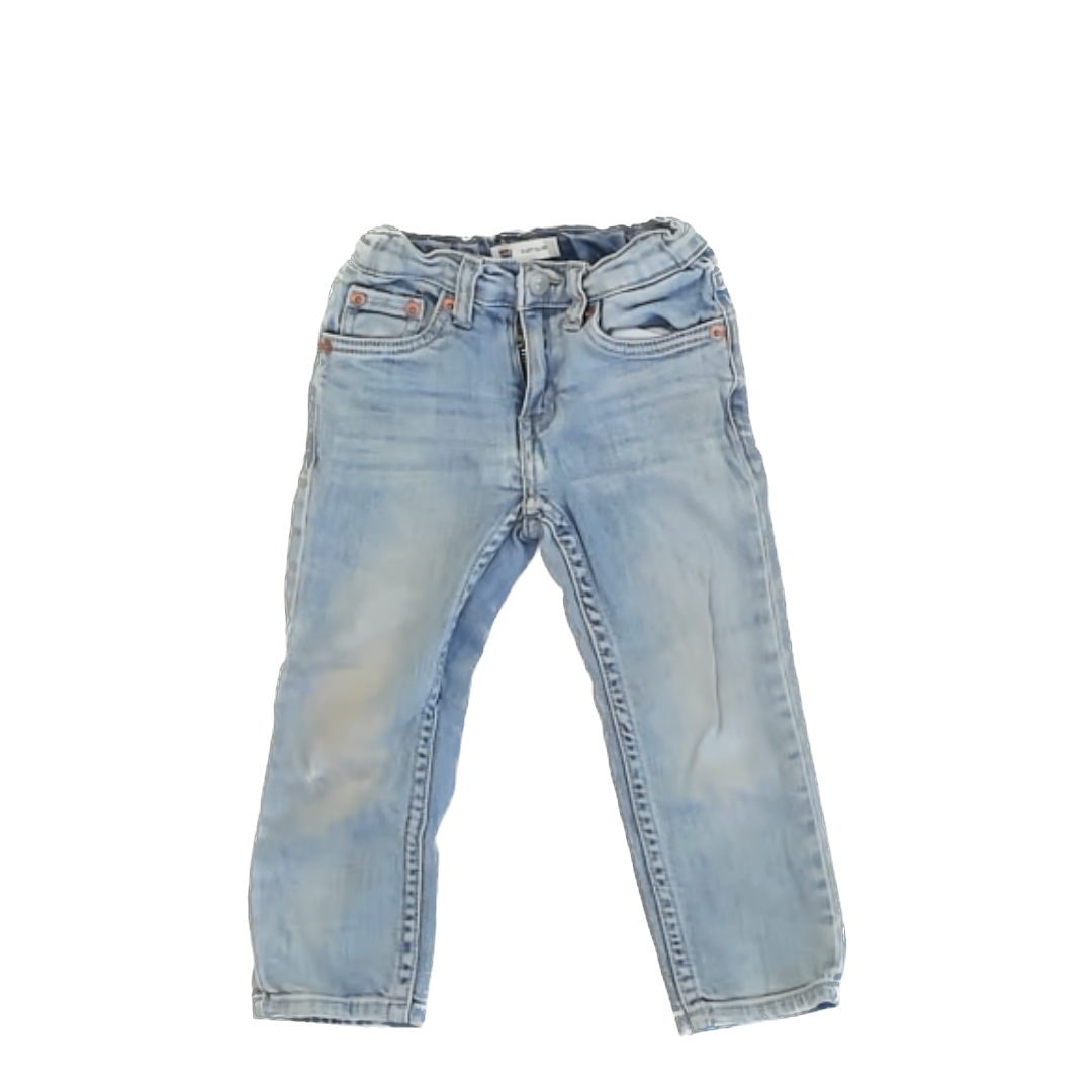 Levi's Unisex Light Blue Denim Jeans Size: 3T Light Blue Denim