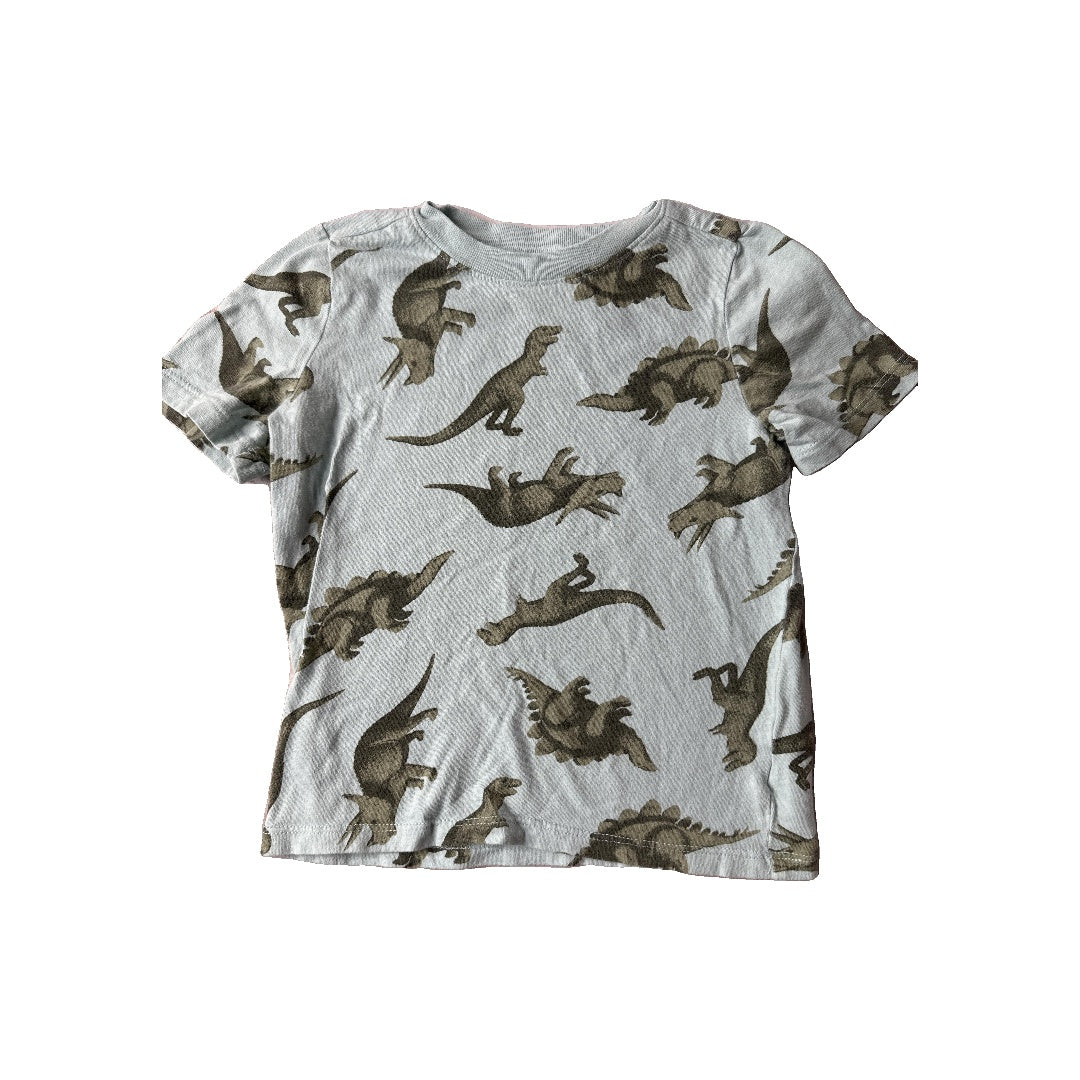 Old Navy Boys Light Blue | Dinosaur T-Shirt Size: 4T Light Blue | Dinosaur