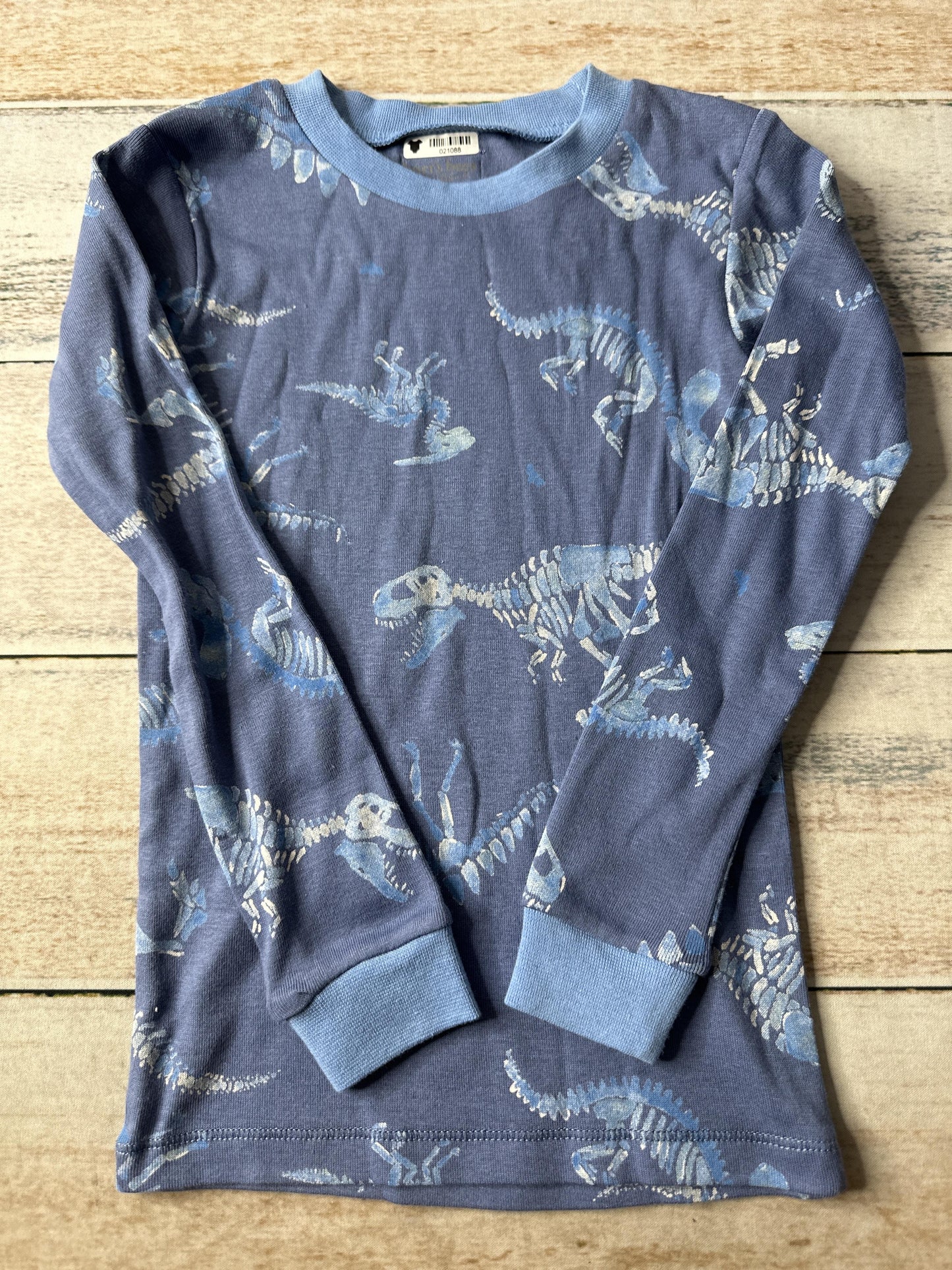 Burt's Bees Unisex Light Blue | Dinosaur Pajamas Size: 4T Light Blue | Dinosaur