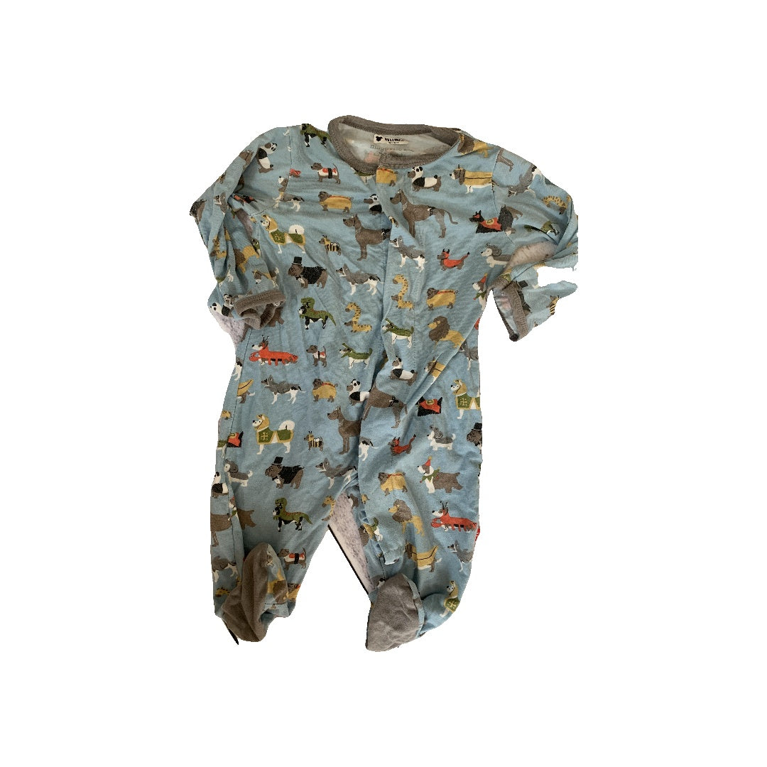 Magnetic Me Boys Light Blue | dog Pajamas Size: 3 months Light Blue | dog