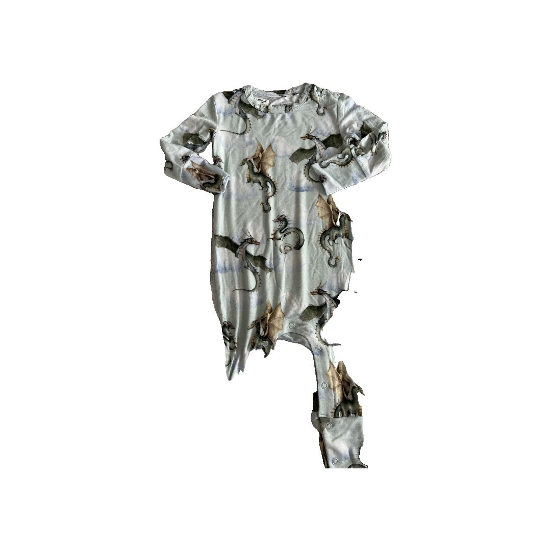 Posh Peanut Boys Light Blue | Fantasy | Whimsical Long Sleeve Outfit Size: 9-12 Months Light Blue | Fantasy | Whimsical