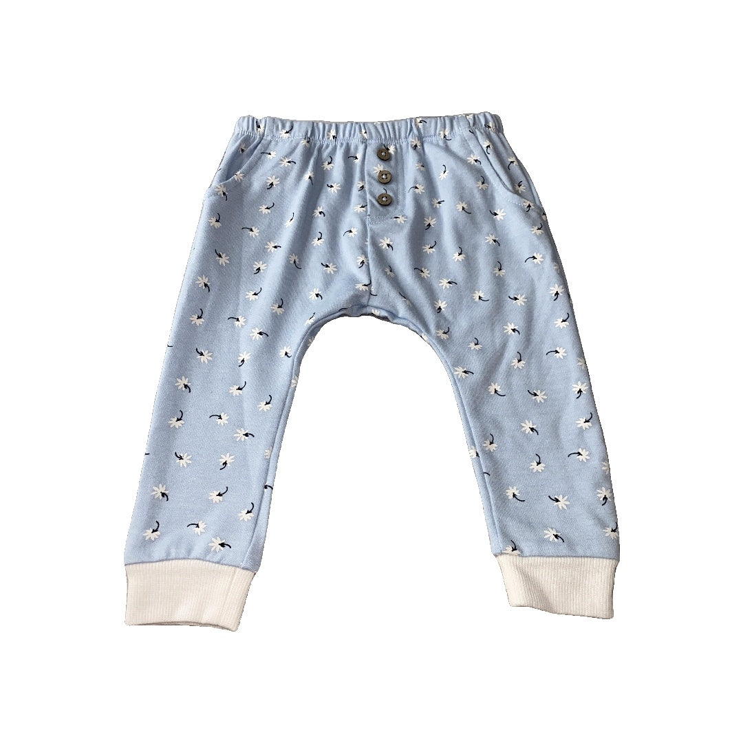 Jessica Simpson Girls Light Blue | Flowers Pants Size: 12 months Light Blue | Flowers