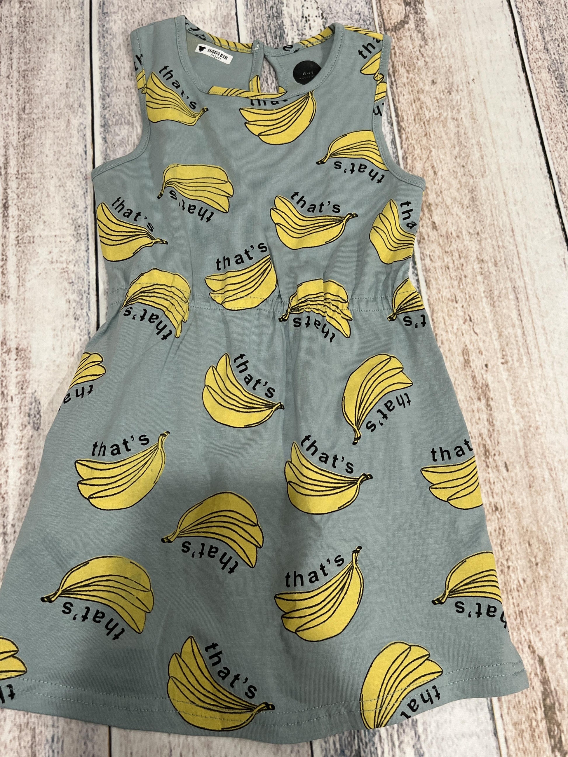 Dot Girls Light Blue | Fruit Dress Size: 3T Light Blue | Fruit